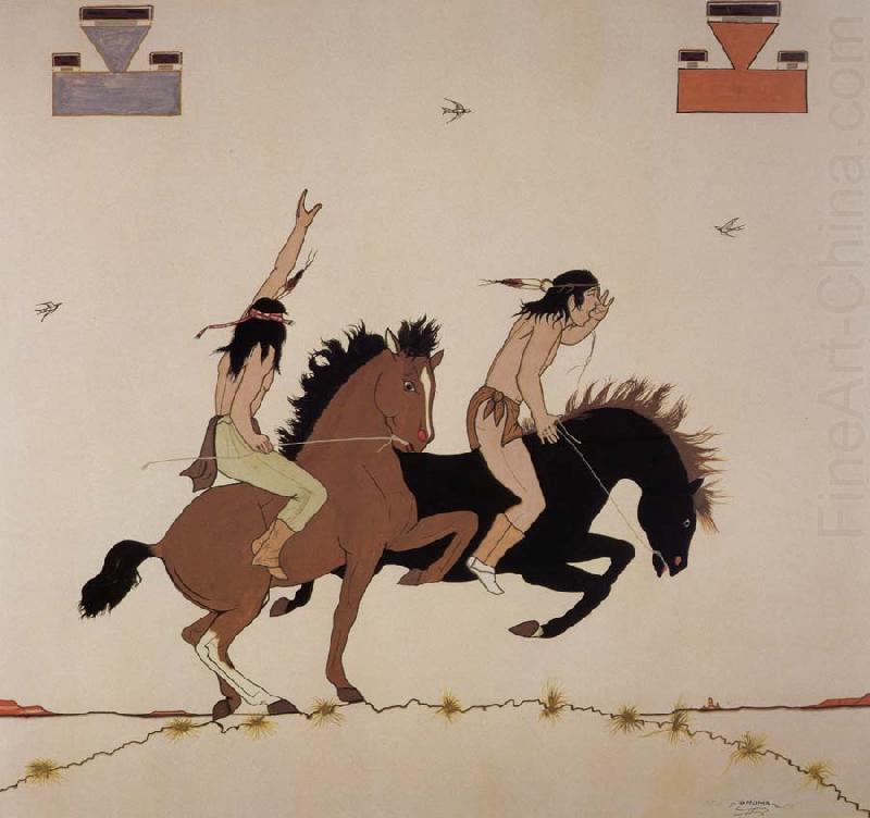 Two Riders, Quincy Tahoma